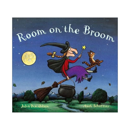 英文原版 Room on the Broom 女巫扫帚排排坐 Julia Donaldson 茱莉亚唐纳森 儿童绘本 万圣节主题 英文版 进口英语原版书籍