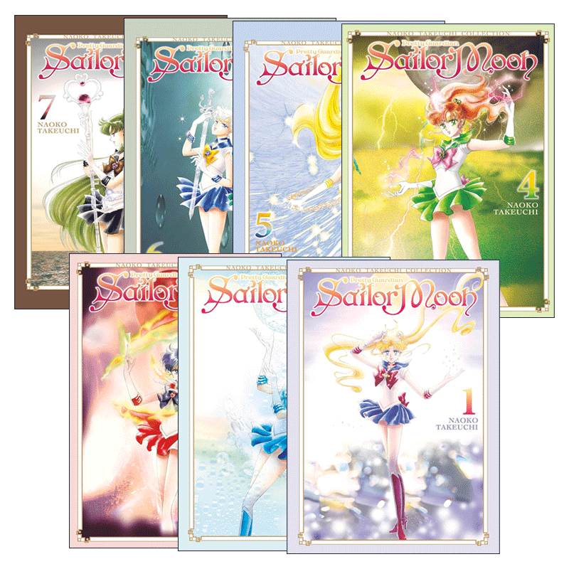 英文原版 Naoko Takeuchi Collection 美少女战士武内直子系列1-7册 日本漫画 收藏 英文版 进口英语原版书籍