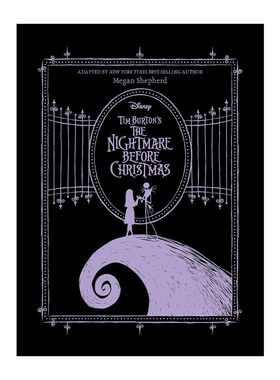 英文原版 蒂姆·波顿的圣诞夜惊魂 Tim Burton's The Nightmare Before Christmas 同名动画电影原著 30周年纪念精装收藏版