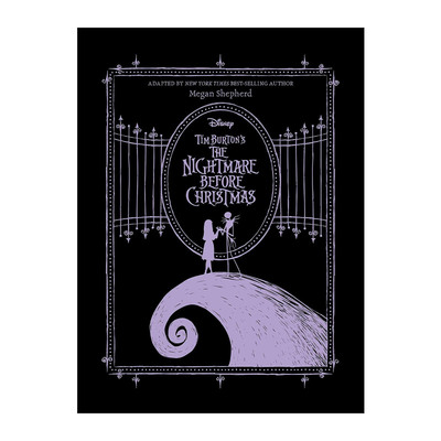 英文原版 蒂姆·波顿的圣诞夜惊魂 Tim Burton's The Nightmare Before Christmas 同名动画电影原著 30周年纪念精装收藏版