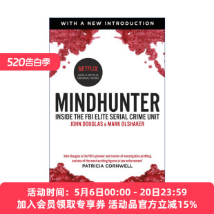 心理神探  英文原版 Mindhunter 美国联邦调查局系列犯罪破案揭秘 约翰·道格拉斯 英文版 进口英语原版书籍