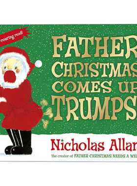 英文原版 Father Christmas Comes Up Trumps 圣诞老人要成功 圣诞老人要尿尿2 英文版 进口英语原版书籍