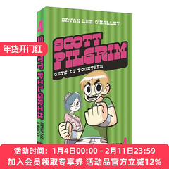 英文原版 Scott Pilgrim — Scott Pilgrim Gets It Together Volume 4 歪小子斯科特漫画第四卷 英文版 进口英语原版书籍