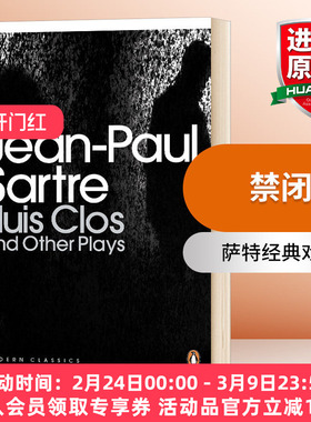 萨特经典戏剧 英文原版 Huis Clos and Other Plays 现代经典 禁闭 恭顺的妓女及魔鬼与上帝 英文版 进口英语原版书籍