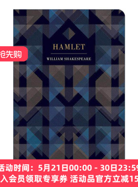 英文原版 Hamlet 哈姆雷特 哈姆莱特 浮雕封面高颜值装帧设计 精装 Chiltern Classic 莎士比亚 英文版 进口英语原版书籍