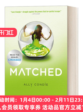 英文原版小说 Matched Matched trilogy 01 完美三部曲1 华丽窒息 纽约时报畅销青少年科幻小说 Ally Condie 英文版 进口英语书籍
