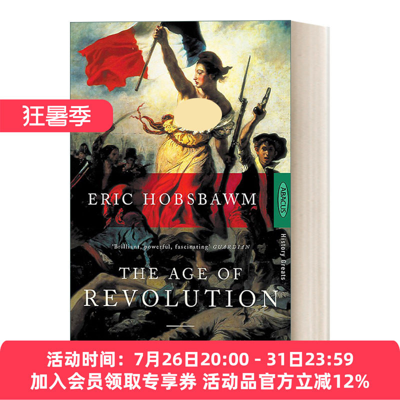 英文原版 The Age Of Revolution 革命的年代 1789-1848 年代四部曲1 霍布斯鲍姆 英文版 进口英语原版书籍