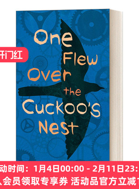 英文原版 One Flew Over the Cuckoo's Nest 飞越疯人院 Ken Kesey肯·克西 英文版 进口英语原版书籍