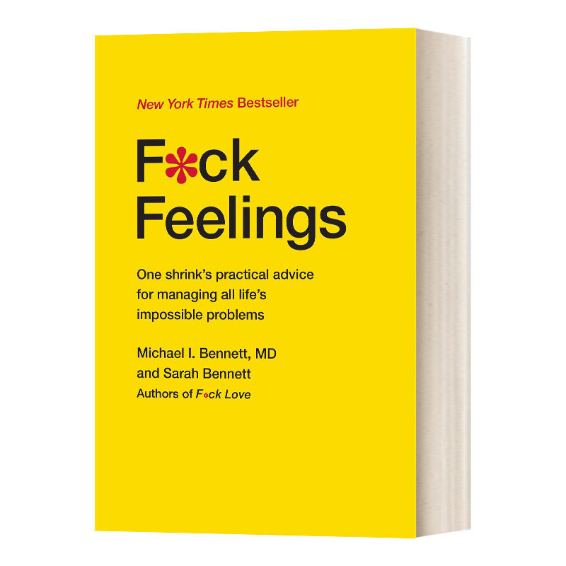 英文原版 F*ck Feelings 一个心理医生处理生活中所有不可能问题的实用建议 英文版 进口英语原版书籍