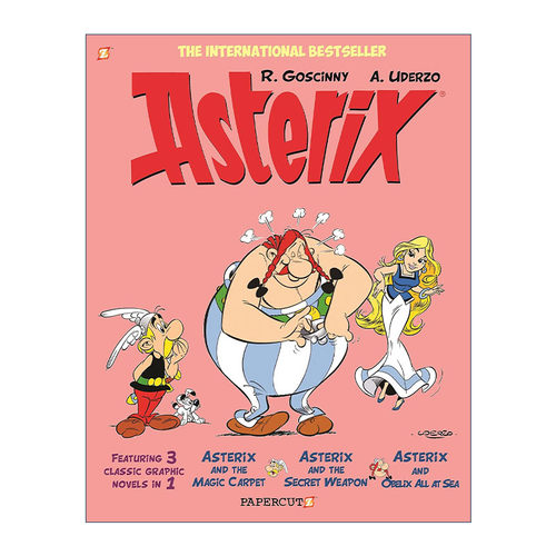 高卢英雄历险记  英文原版 Asterix Omnibus Vol.10 28-30 合订 卷十 英文版 进口英语原版书籍