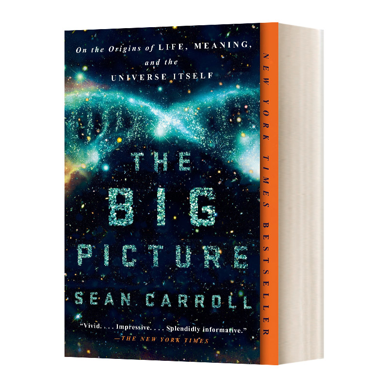 英文原版 The Big Picture 大图景 论生命的起源、意义和宇宙本身 物理 Sean Carroll 英文版 进口英语原版书籍 书籍/杂志/报纸 科普读物/自然科学/技术类原版书 原图主图