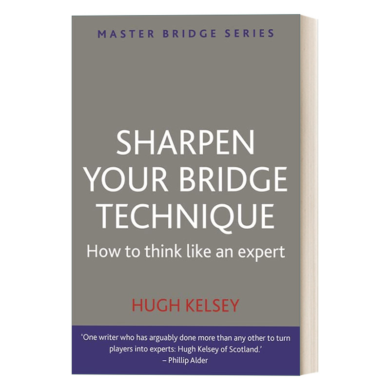 英文原版 Sharpen Your Bridge Technique 磨练你的桥牌技巧 英文版 进口英语原版书籍 书籍/杂志/报纸 生活类原版书 原图主图