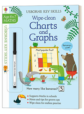 英文原版 Key Skills Practice Book Dividing 6-7 除法 英文版 Holly Bathie 进口英语原版书籍