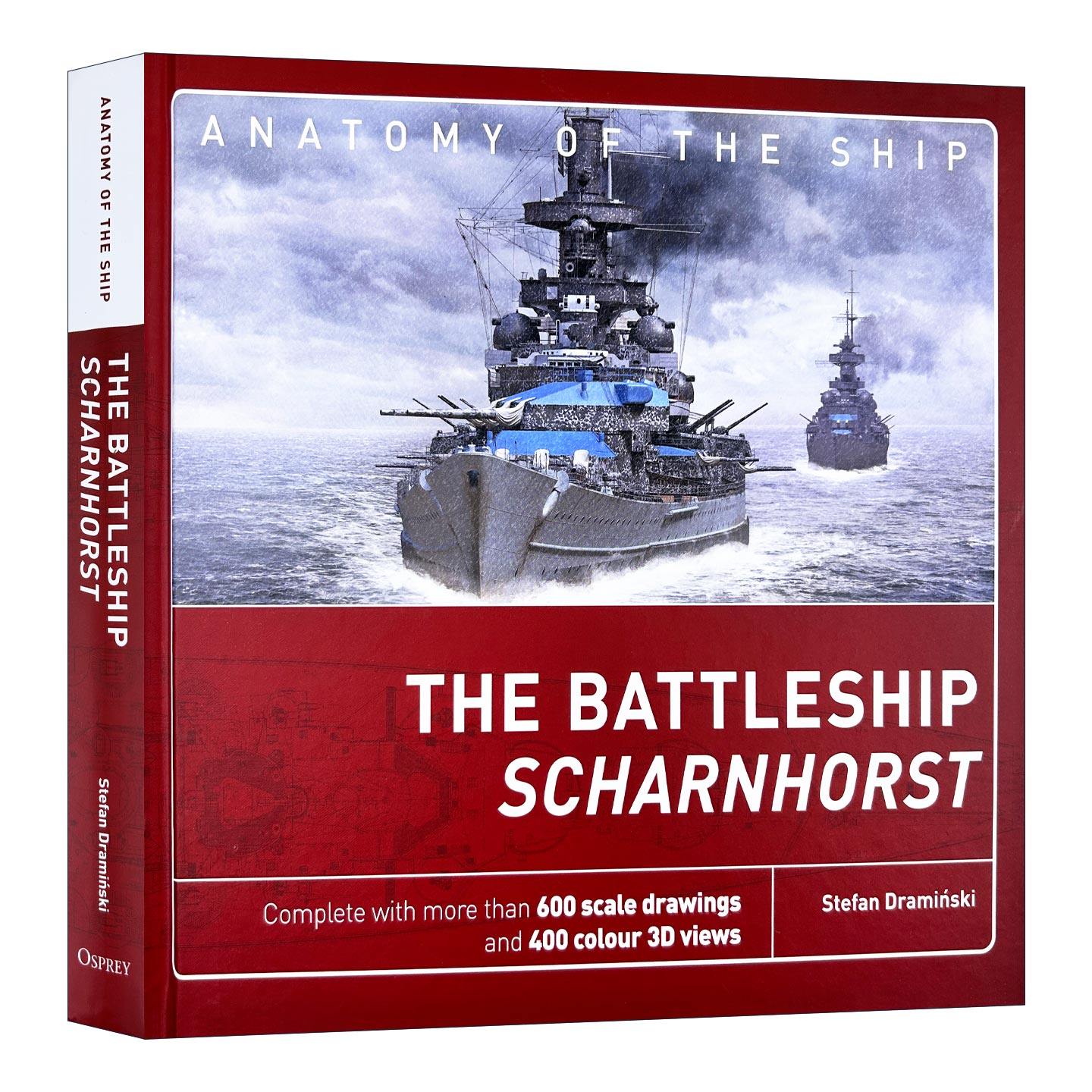 英文原版 The Battleship Scharnhorst 战舰沙恩霍斯特 精装 英文版 进口英语原版书籍 - 实物图