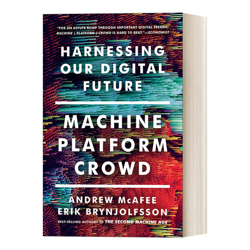 人机平台 英文原版 Machine Platform Crowd 商业未来行动路线图 英文版 进口英语原版书籍