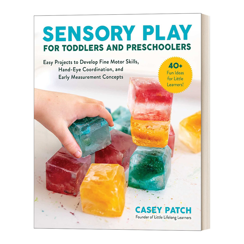 英文原版 Sensory Play for Toddlers and Preschoolers儿童的感官游戏英文版进口英语原版书籍