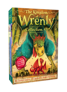 英文原版小说 The Kingdom of Wrenly Collection 3 儿童魔法故事 Wrenly王国系列9-12册盒装 英文版 进口英语原版书籍