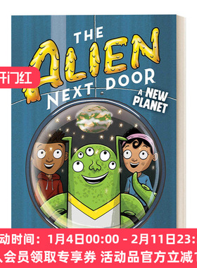 英文原版 The Alien Next Door 8 A New Planet 隔壁的外星人8 英文版 进口英语原版书籍