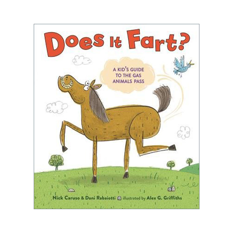 英文原版 Does It Fart 动物的那些屁事儿 关于动物的放屁冷知识 书单杂志编辑选书 精装绘本 英文版 进口英语原版书籍