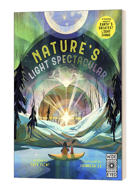 英文原版 Glow in the Dark Nature's Light Spectacular 黑暗中的光芒 大自然的光影奇观 精装 英文版 进口英语原版书籍