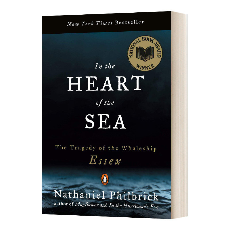 英文原版 In the Heart of the Sea 海洋深处 埃塞克斯号 捕鲸船罹难记 英文版 进口英语原版书籍
