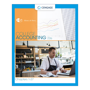 大学会计学  英文原版 College Accounting 精装第22版 英文版 进口英语原版书籍