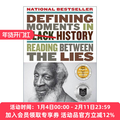 英文原版 Defining Moments in Black History 黑人历史上的决定性时刻 有色人种进步协会形象奖 英文版 进口英语原版书籍