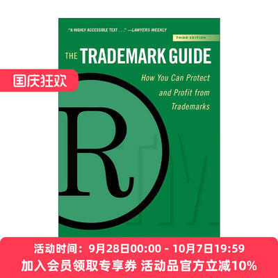 英文原版 The Trademark Guide 商标指南 如何保护和从商标中获益 第3版 英文版 进口英语原版书籍