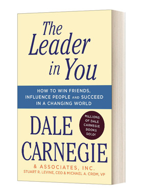 领导艺术 英文原版 The Leader in You 卡耐基 英文版 进口英语原版书籍