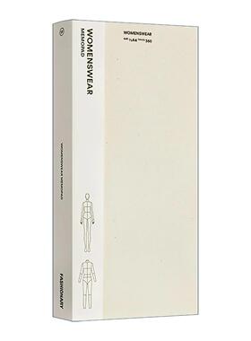 英文原版 Fashionary Womenswear Memopad 女装记事本 英文版 进口英语原版书籍