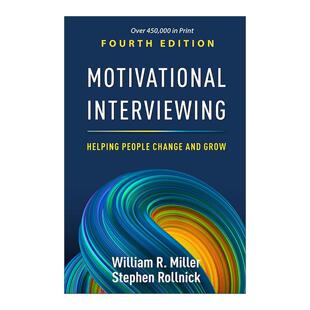 英文原版 Motivational Interviewing 动机式访谈法 改变从激发内心开始 第4版 精装 英文版 进口英语原版书籍