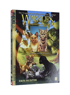 英文原版 Warriors Manga Tigerstar and Sasha #3 Return to the Clans 猫武士漫画虎星和萨沙系列3 返回部落 进口英语原版书籍