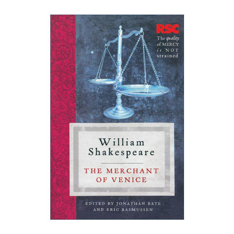 英文原版 The Merchant of Venice 莎士比亚 威尼斯商人 英国皇莎剧团 戏剧导读版 The RSC Shakespeare 英文版 进口英语原版书籍