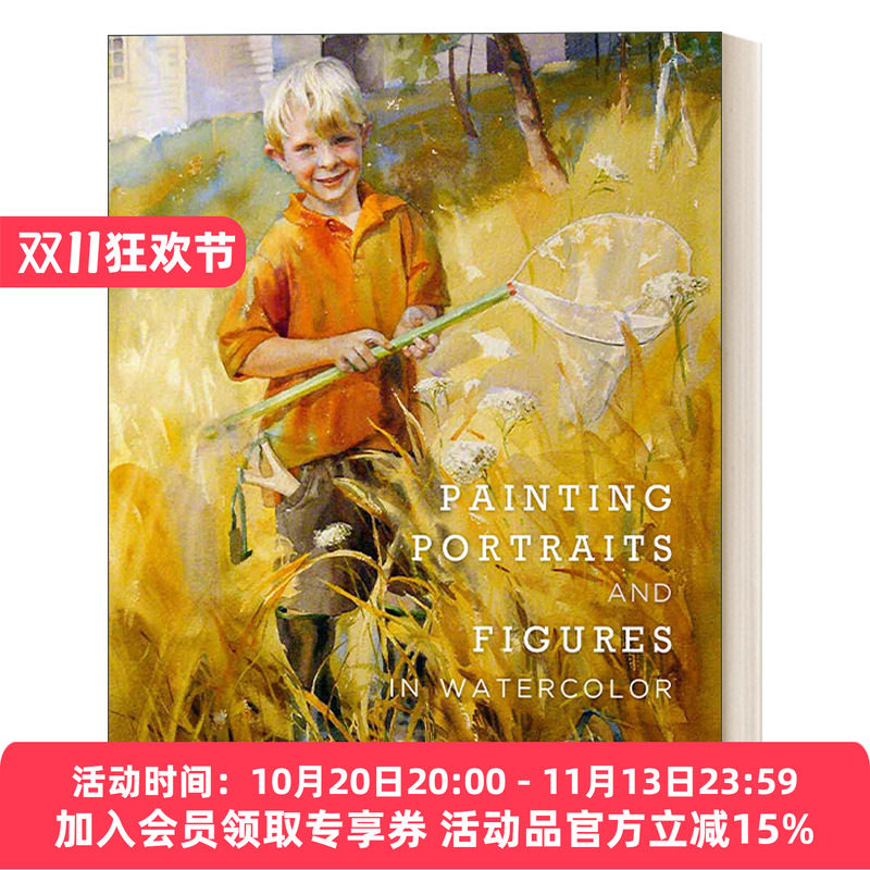 水彩画中的肖像和人物绘画 英文原版 Painting Portraits and Figures in Watercolor Mary Whyte 英文版 进口英语原版书籍