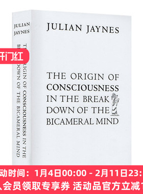 二分心智的崩塌 人类意识的起源 英文原版 The Origin of Consciousness in the Breakdown of the Bicameral Mind 英文版英语书籍