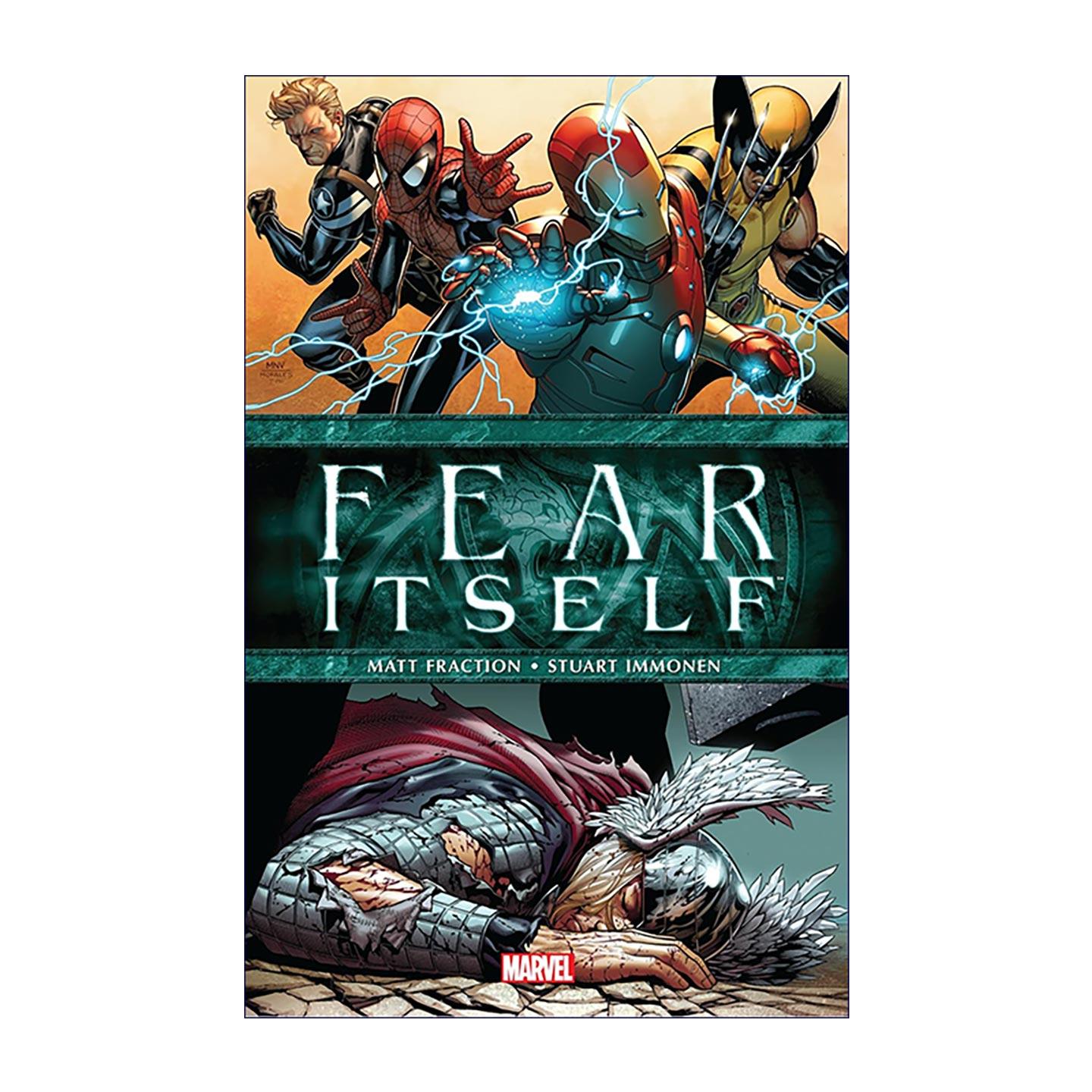 英文原版 Fear Itself 恐惧本源 新印版 马特?弗莱克逊 漫威漫画合集 英文版 进口英语原版书籍