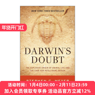 英文原版 Darwin's Doubt 达尔文的疑问 动物生命的爆发性起源与智能设计 剑桥大学博士Stephen C. Meyer 英文版进口英语原版书籍