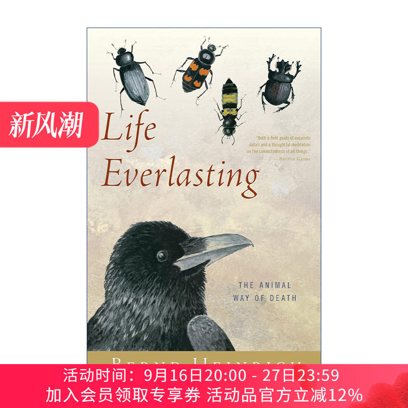 生命的涅槃  英文原版 Life Everlasting 动物的死亡之道 佛蒙特大学生物系教授 Bernd Heinrich 英文版 进口英语原版书籍图片