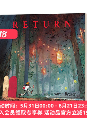 不可思议的旅程三部曲03 回归之夜 英文原版 Aaron Becker's Wordless Trilogy 03 Return 精装绘本 凯迪克奖得主 英文版 进口书籍