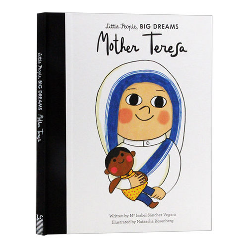 英文原版 Little People, Big Dreams：Mother Teresa 小人物大梦想儿童精装绘本 特蕾莎修女