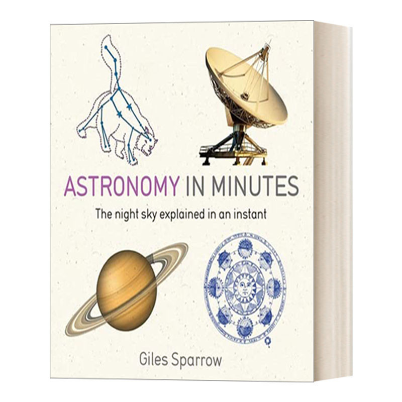 英文原版 Astronomy in Minutes 200 Key Concepts Explained in an Instant 天文学 200个关键概念 英文版 进口英语原版书籍