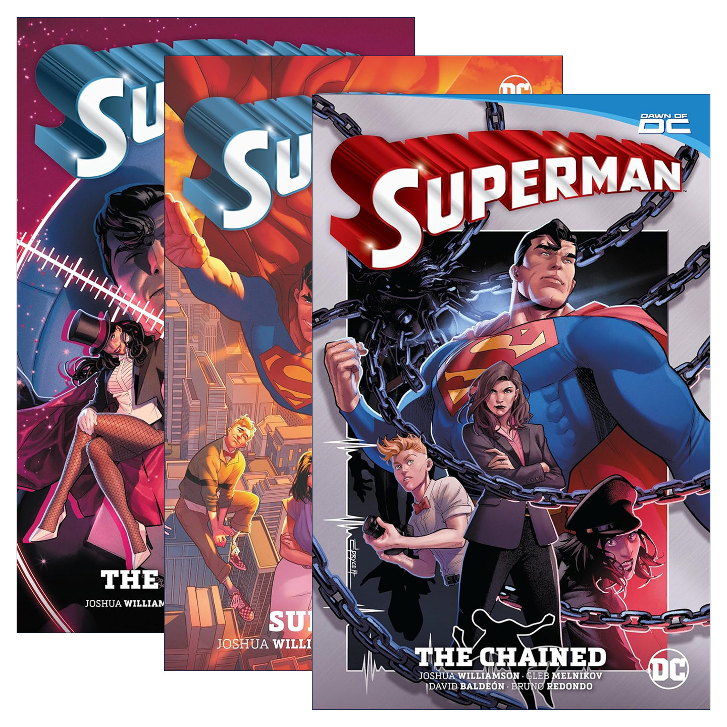 英文原版 Superman 超人系列1-3册 DC漫画 乔舒亚·威廉姆森 英文版 进口英语原版书籍,书籍/杂志/报纸,漫画类原版书,淘宝优惠券,粉丝福利购,淘宝优惠卷