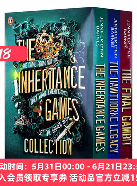 英文原版 Inheritance Games 3-book Set 遗产游戏3册套装 Jennifer Lynn Barnes畅销悬疑系列 英文版 进口英语原版书籍