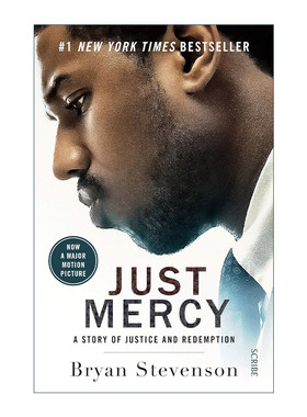英文原版 Just Mercy 正义的慈悲 布莱恩·史蒂文森回忆录 电影封面版 英文版 进口英语原版书籍