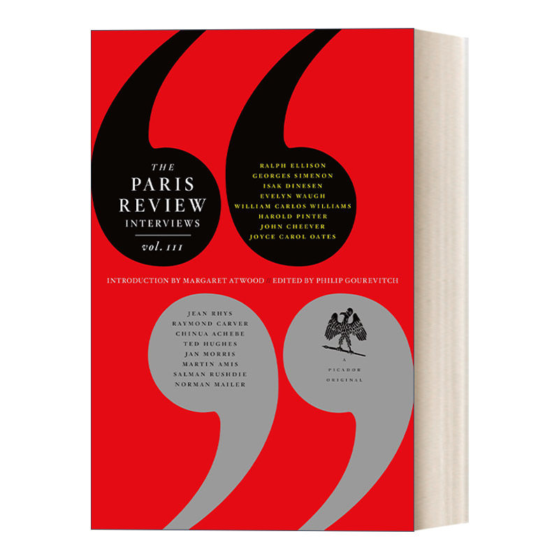 英文原版 The Paris Review Interviews  III 巴黎评论作家访谈3 英文版 进口英语原版书籍