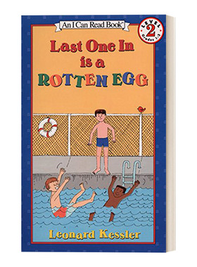 英文原版 Last One in Is a Rotten Egg 最后下水是臭蛋 I Can Read 2 汪培珽书单第三阶段 英文版 进口英语原版书籍