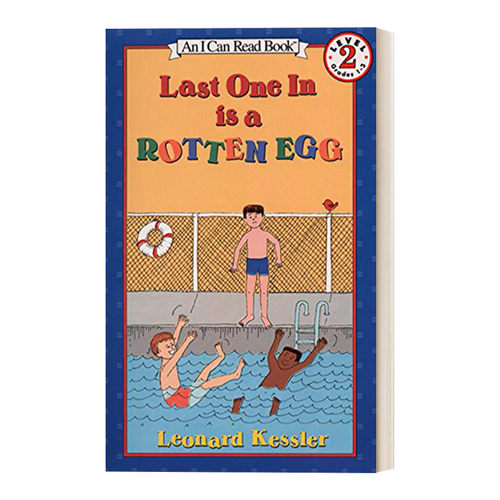 英文原版 Last One in Is a Rotten Egg 最后下水是臭蛋 I Can Read 2 汪培珽书单第三阶段 英文版 进口英语原版书籍