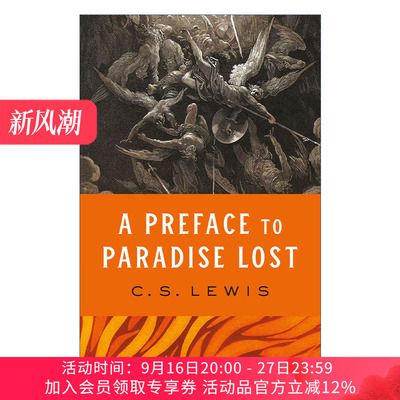 英文原版 Preface To Paradise Lost 失乐园序言 C.S.刘易斯评弥尔顿失乐园 英文版 进口英语原版书籍