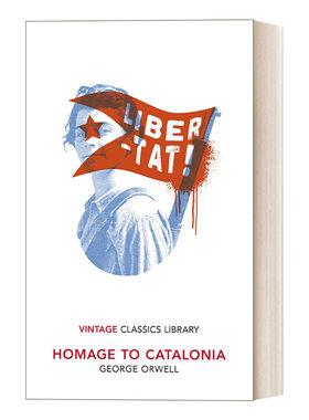 向加泰罗尼亚致敬 英文原版 Homage to Catalonia Vintage经典图书馆系列 英文版 进口英语原版书籍