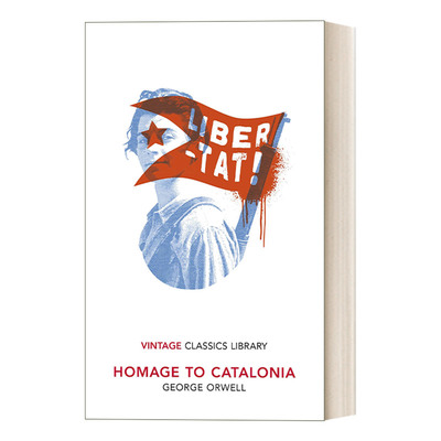 向加泰罗尼亚致敬 英文原版 Homage to Catalonia Vintage经典图书馆系列 英文版 进口英语原版书籍